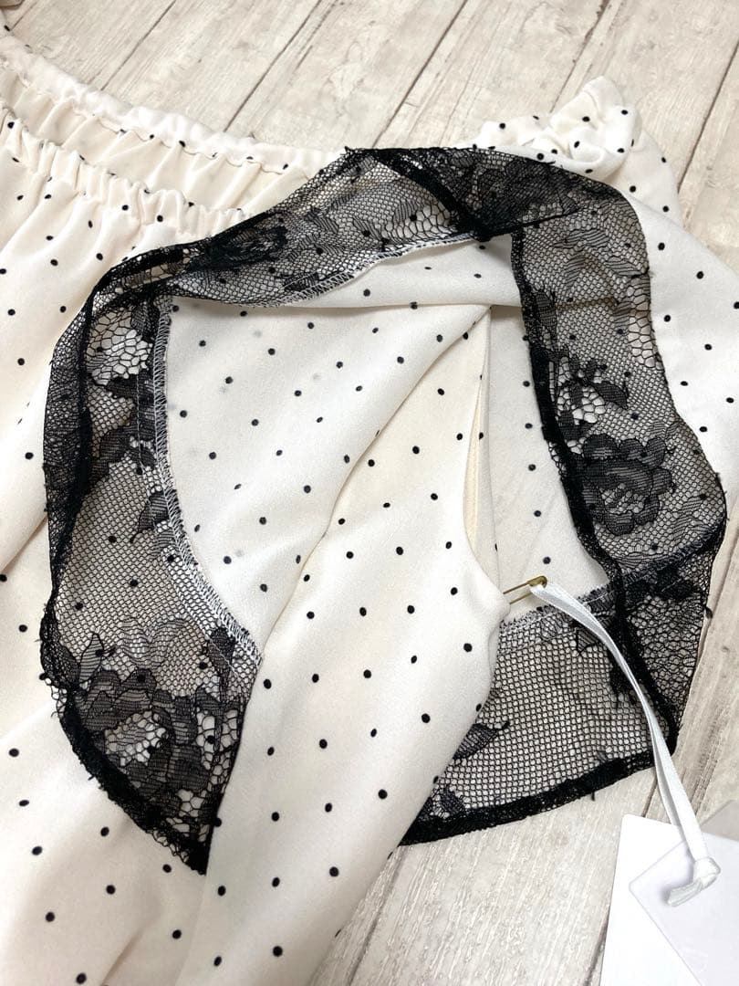 貴子品★新品★ Diagram グレースコンチネンタル ドットサロペット