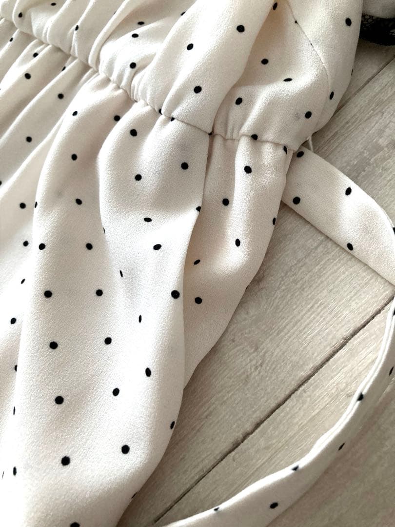 貴子品★新品★ Diagram グレースコンチネンタル ドットサロペット