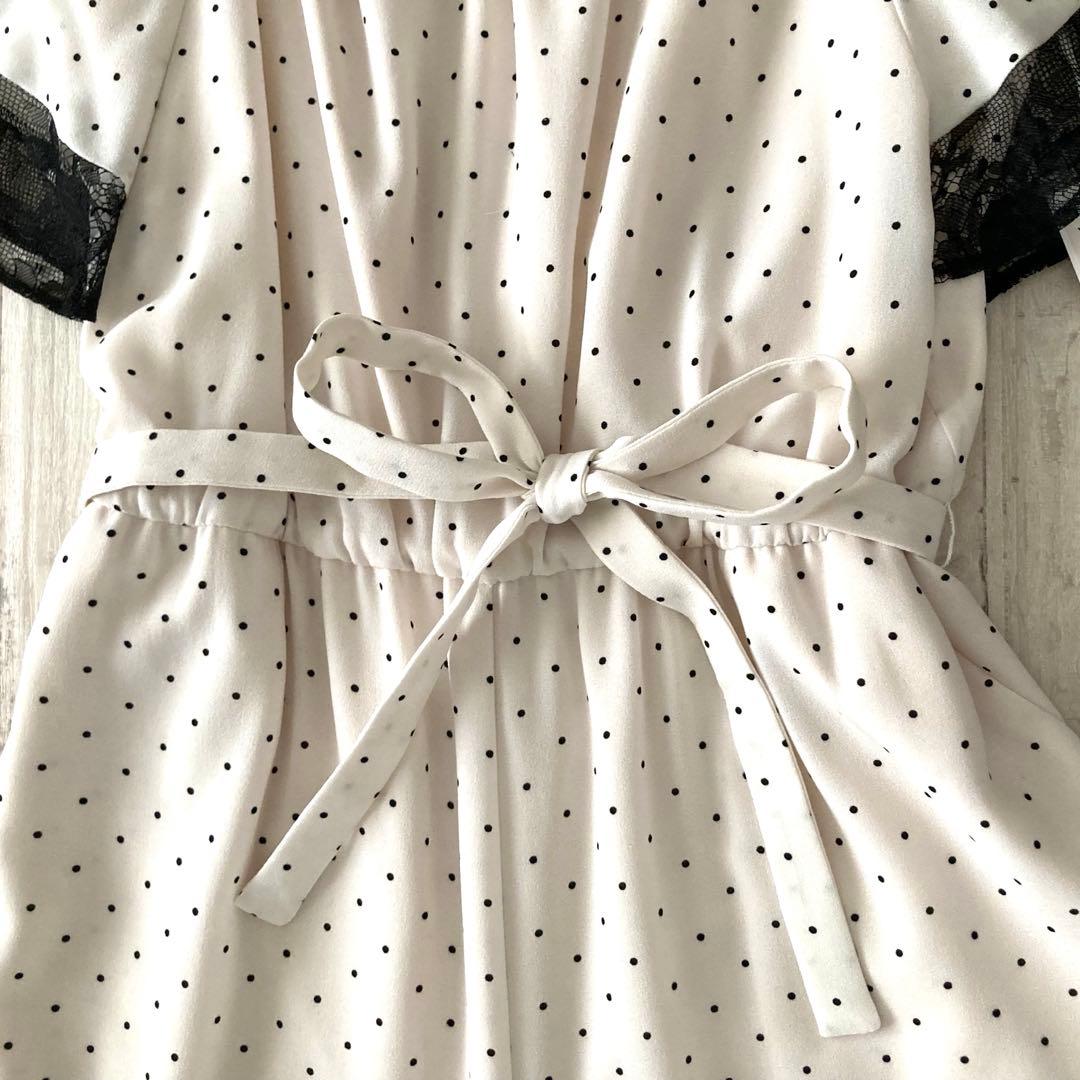 貴子品★新品★ Diagram グレースコンチネンタル ドットサロペット