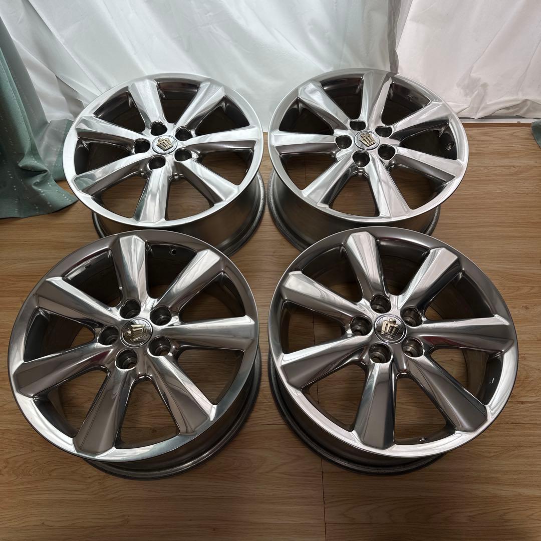 あ 18クラウン 50th アニバーサリー 純正ホイール 送料込み②