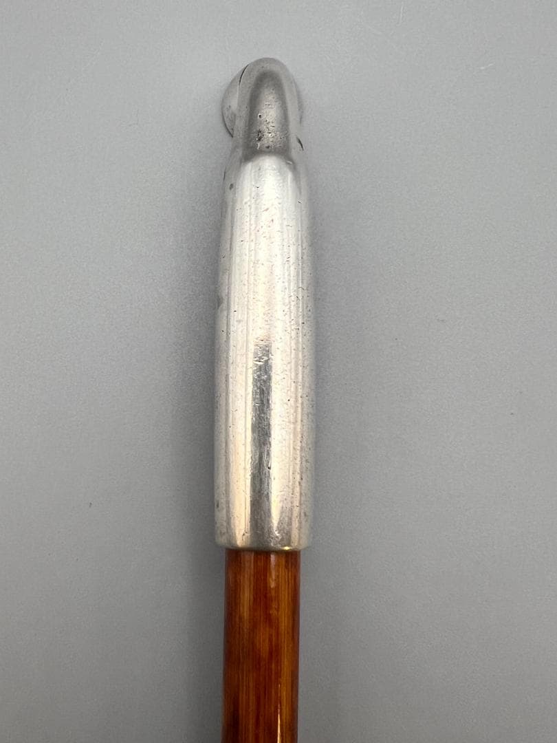 eee”即購入ok 銀煙管　武士梅図　金赤銅象嵌　キセル　銀細工　アンティ