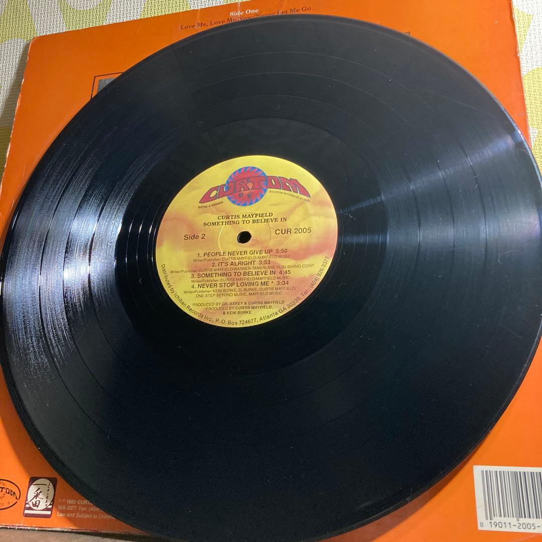 洋楽 Curtis Mayfield /Something To Believe In