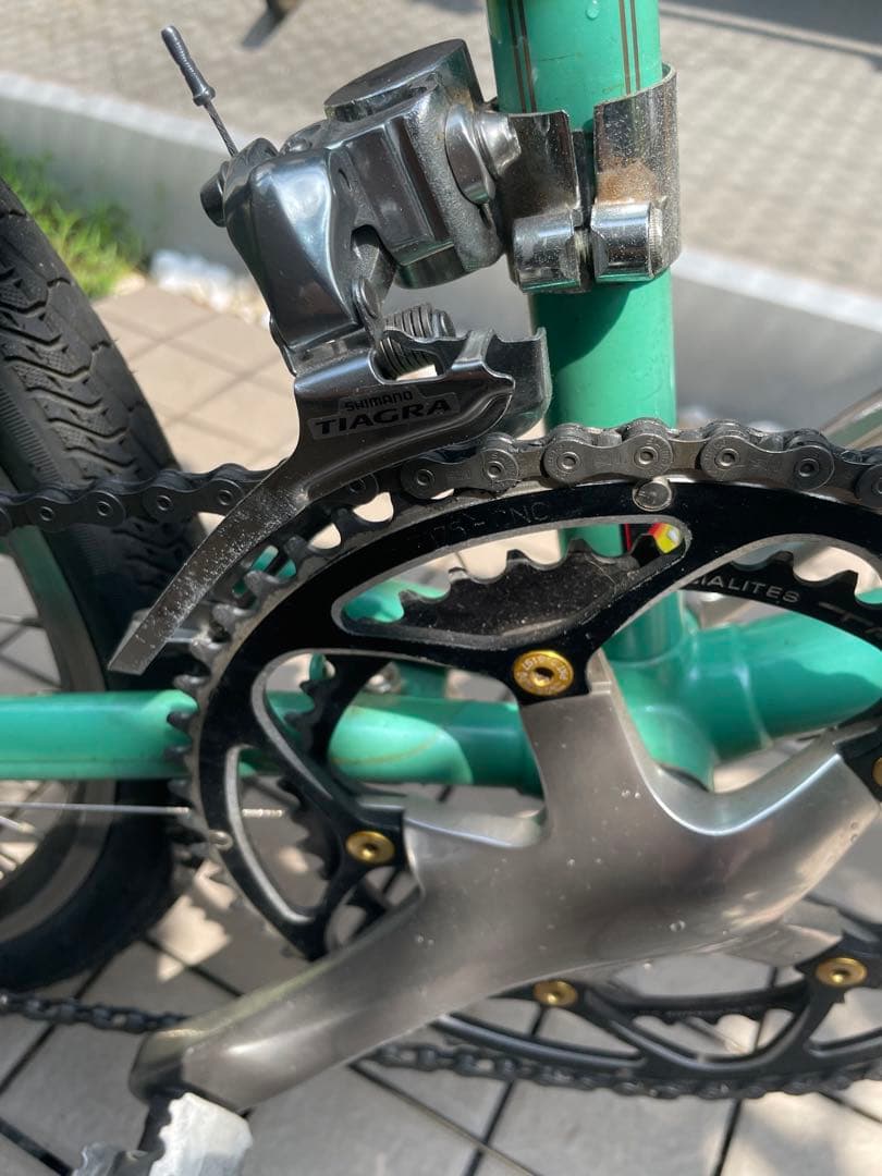 ビアンキ merlo 小径車　ミニベロ ドロップハンドルカスタム