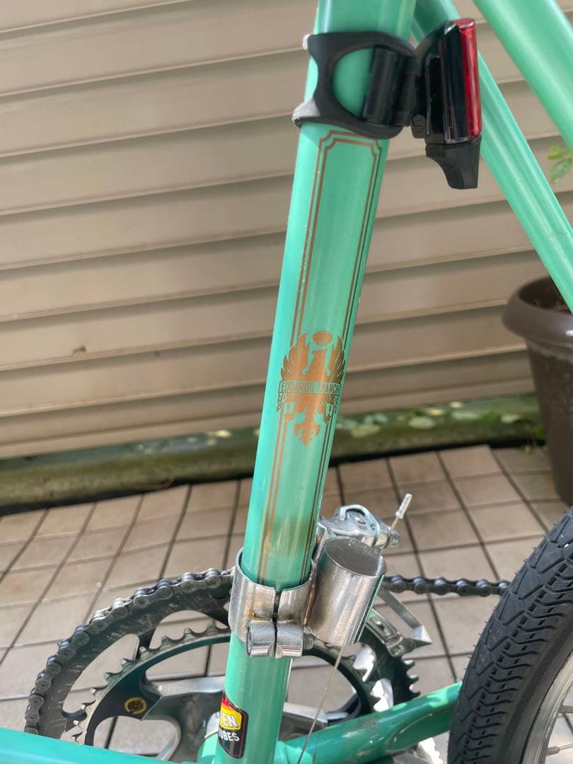 ビアンキ merlo 小径車　ミニベロ ドロップハンドルカスタム