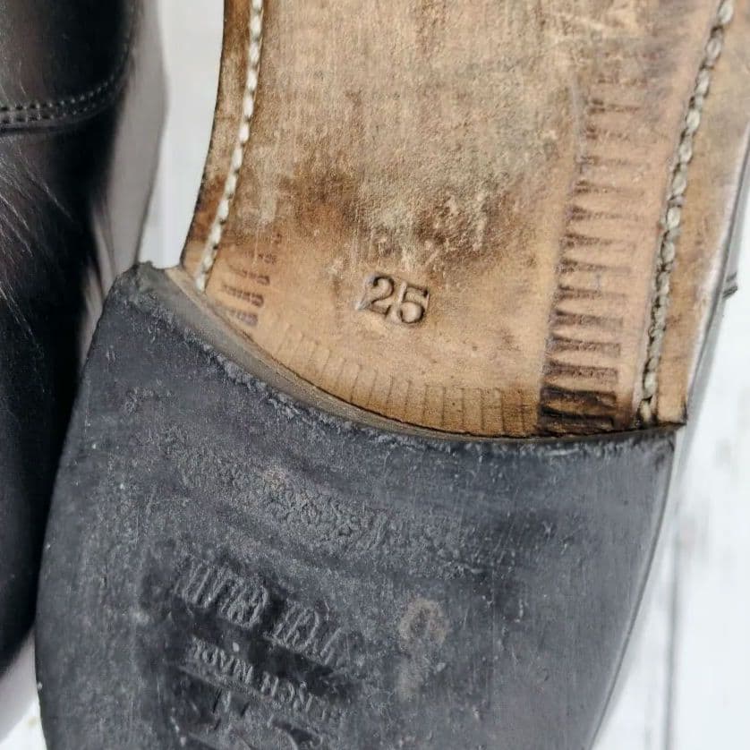 【スコッチグレイン】5100 黒 レザー ストレートチップ 25cm