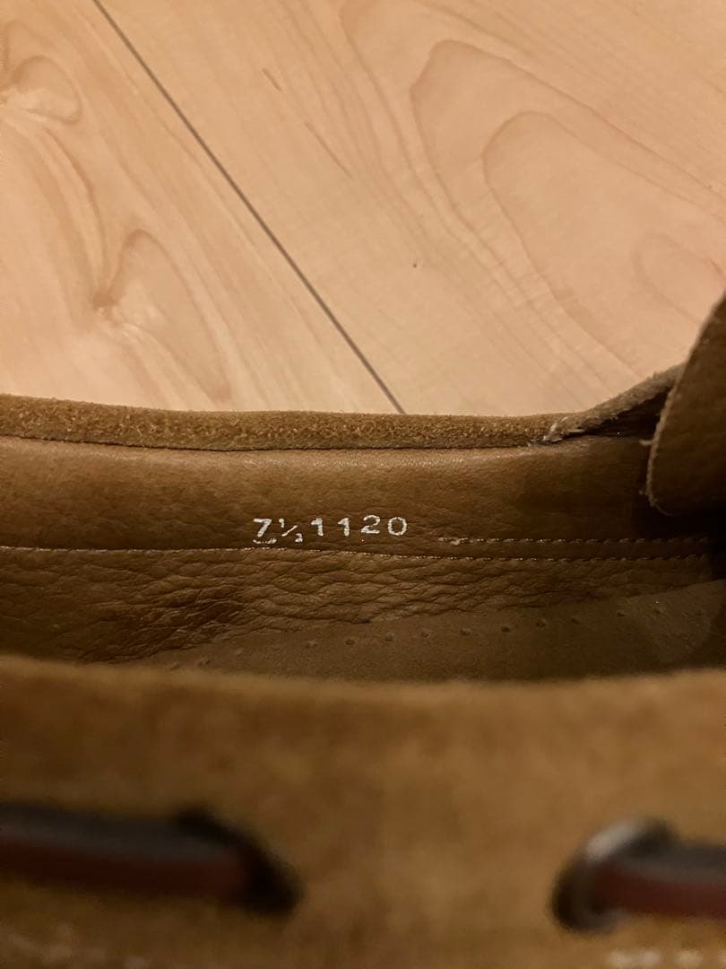 Paraboot BARTH パラブーツ バース デッキシューズ ベージュ