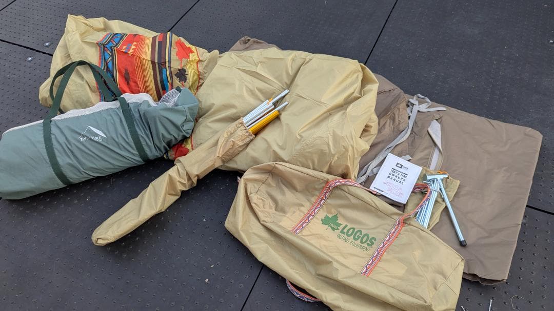 LOGOS Tepee 400AI / tent-Mark タープ ポールなし