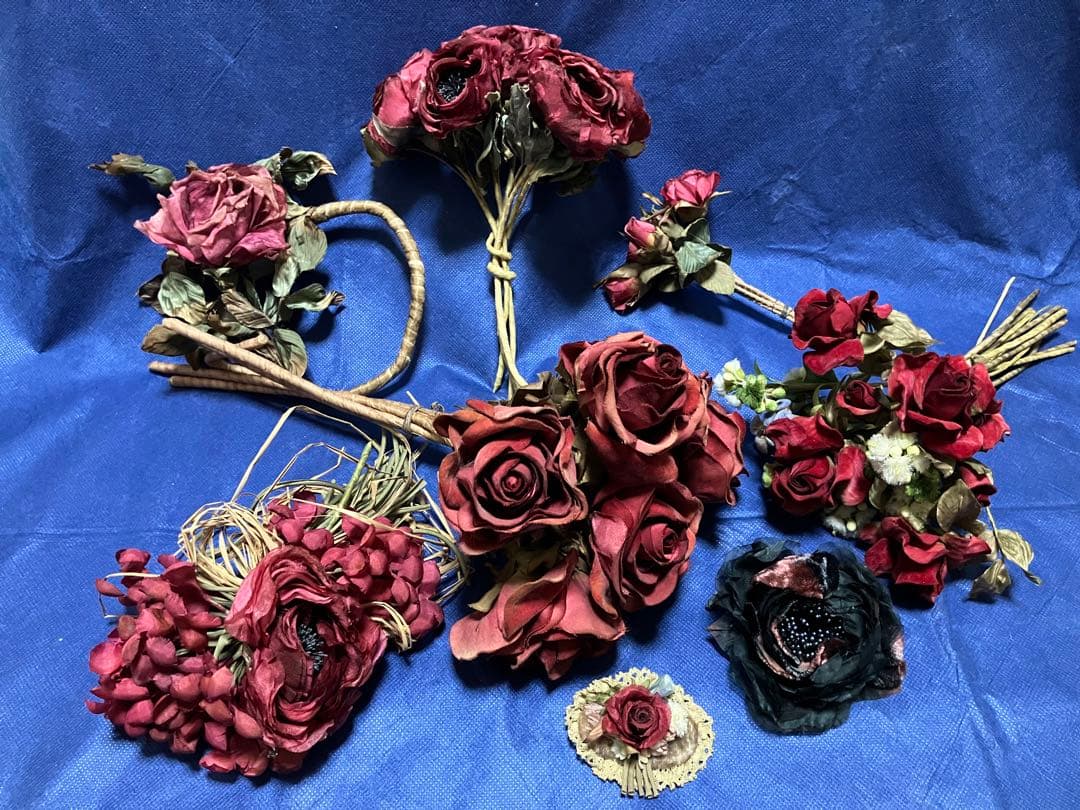 jpgoodbuy専用　ukiyo様　布花　薔薇８点+2点セットおまとめ売り専売