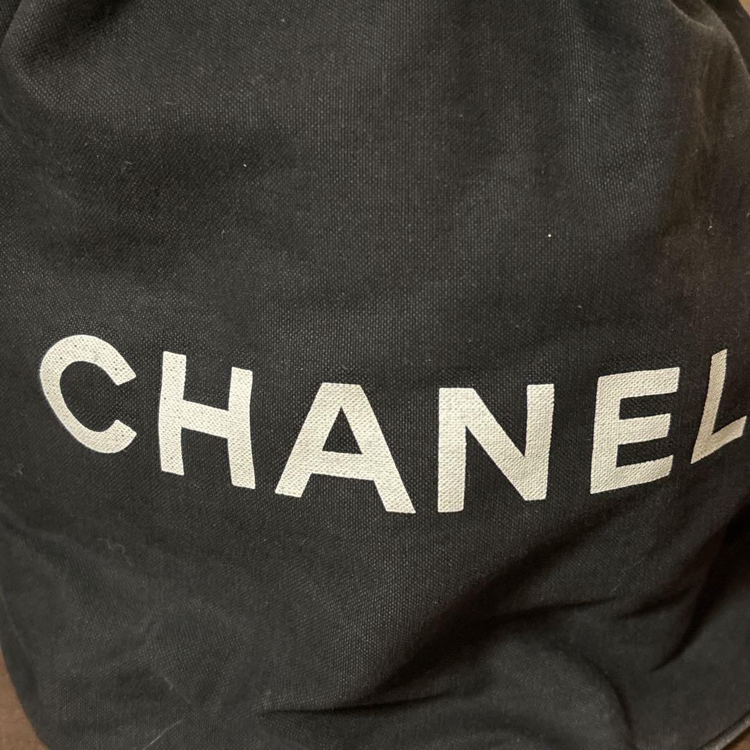 《CHANEL》シャネル ノベルティ 巾着 ドローストリングバッグ リュック