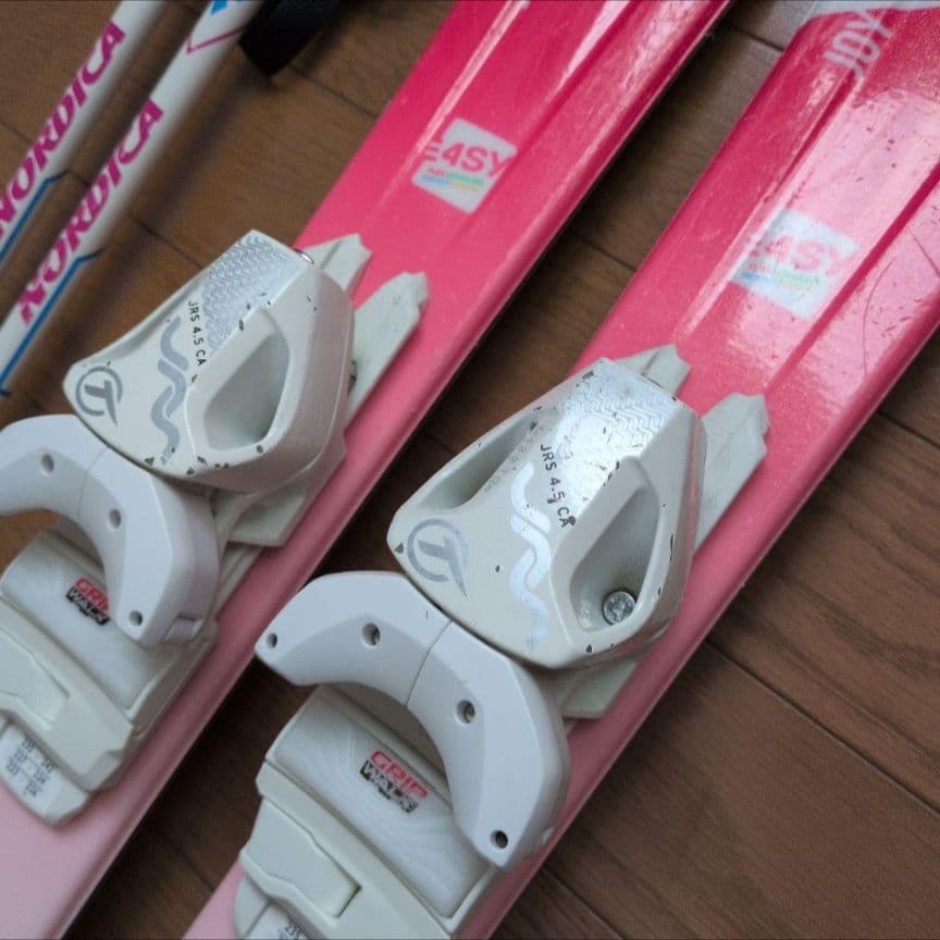 子ども用 HEAD JOY スキー＋ストックセット110（107）