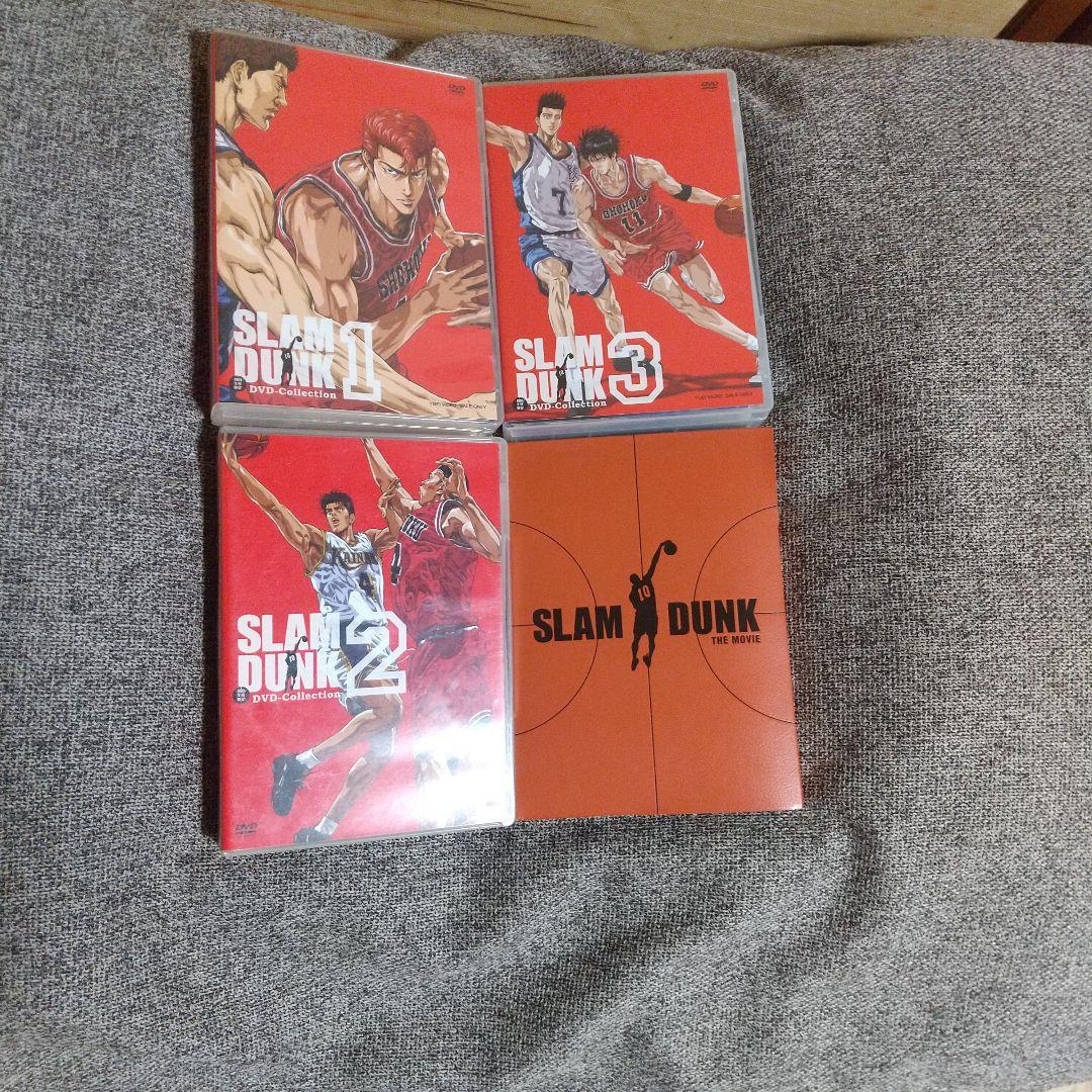 SLAM DUNK DVDセット 1, 2, 3 + 映画版
