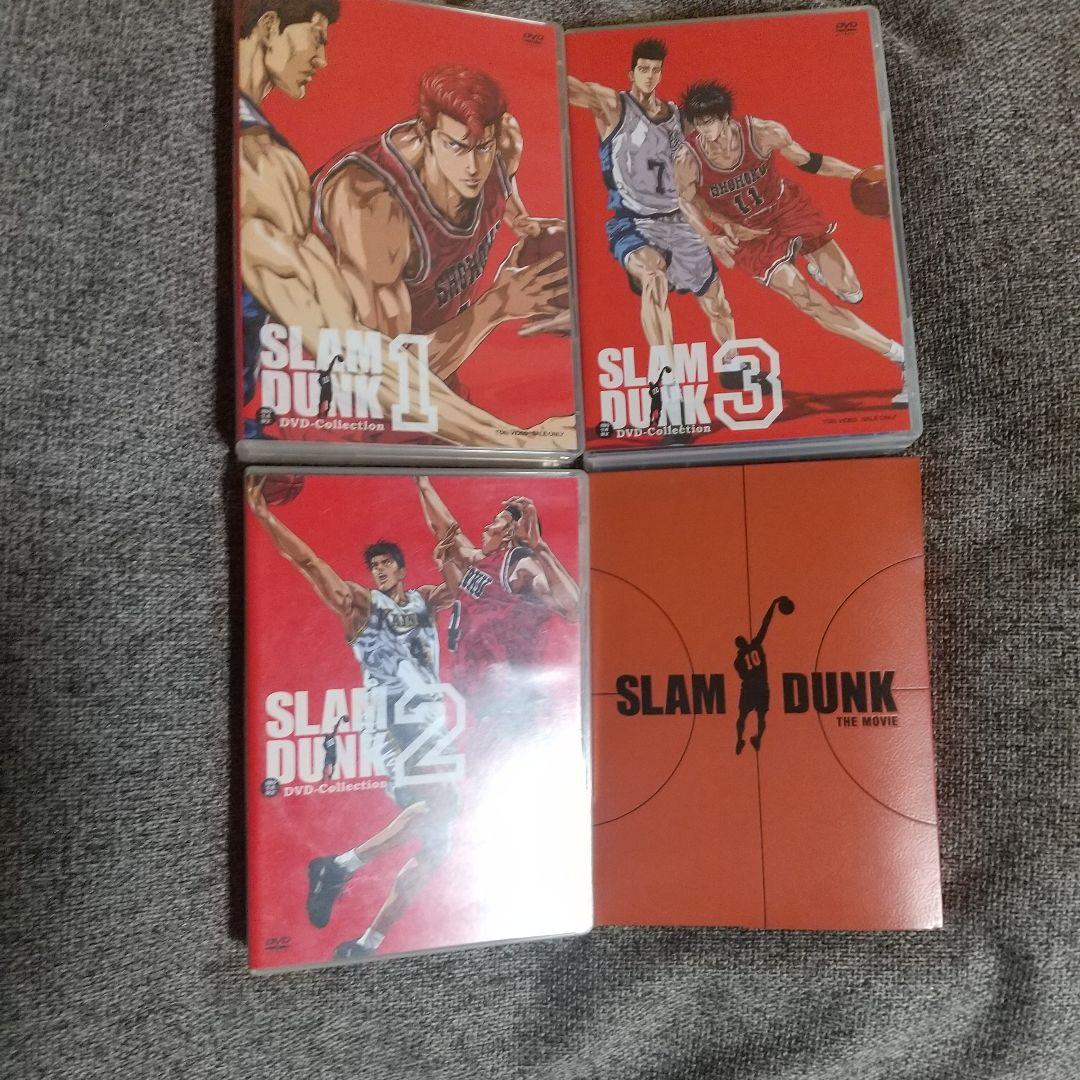 SLAM DUNK DVDセット 1, 2, 3 + 映画版