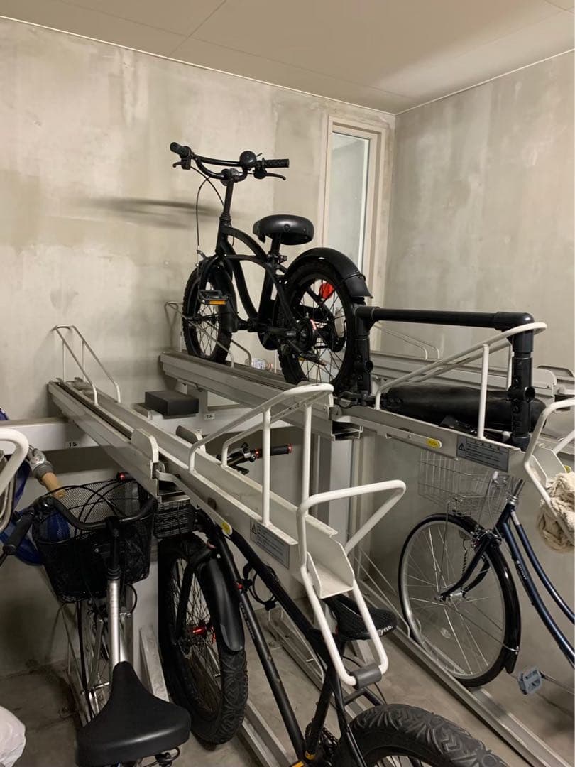 the PARK ビーチクルーザー　マットブラック16インチ