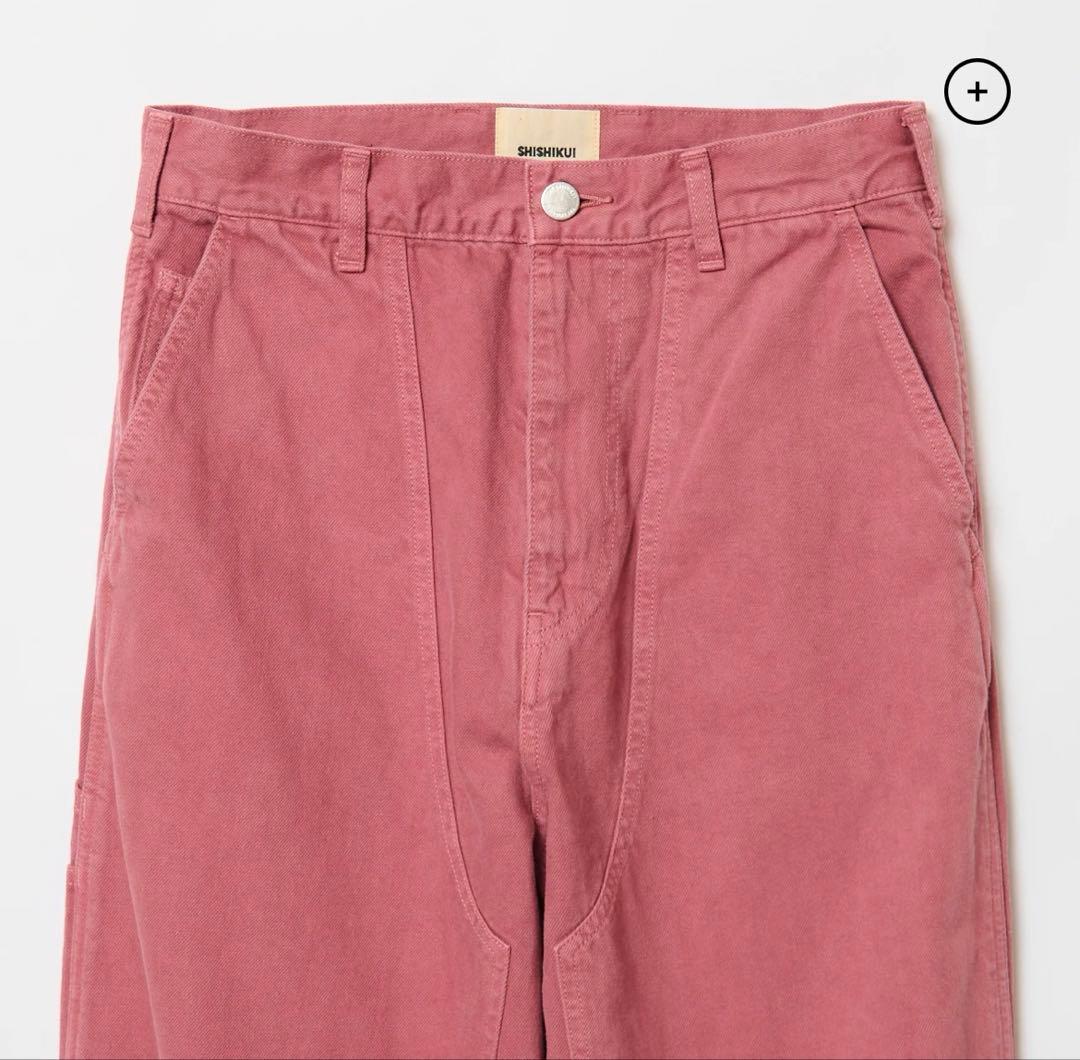 【THE SHISHIKUI】 Painter pants / D.PINK