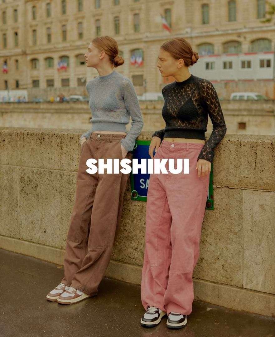 【THE SHISHIKUI】 Painter pants / D.PINK