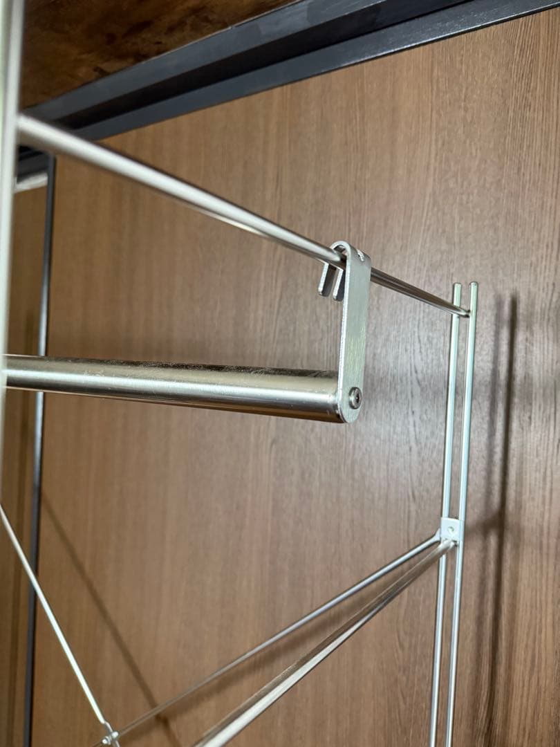 引き取り限定！！ 無印良品 ステンレス ユニットシェルフ 大 オーク材 ワイド