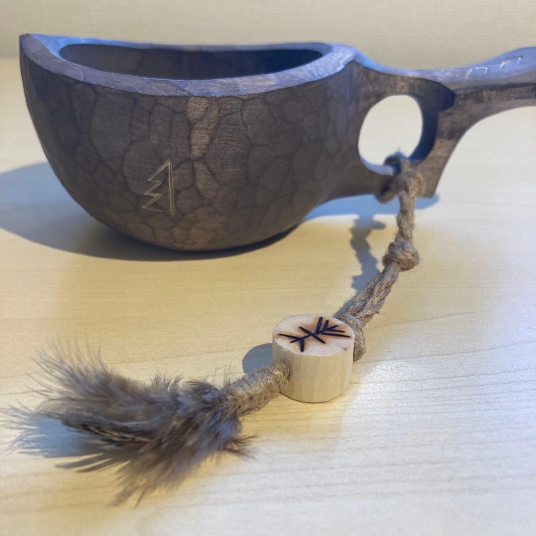 【新品】 ソウルオブシベリア　バードテール　ククサ　No.1004