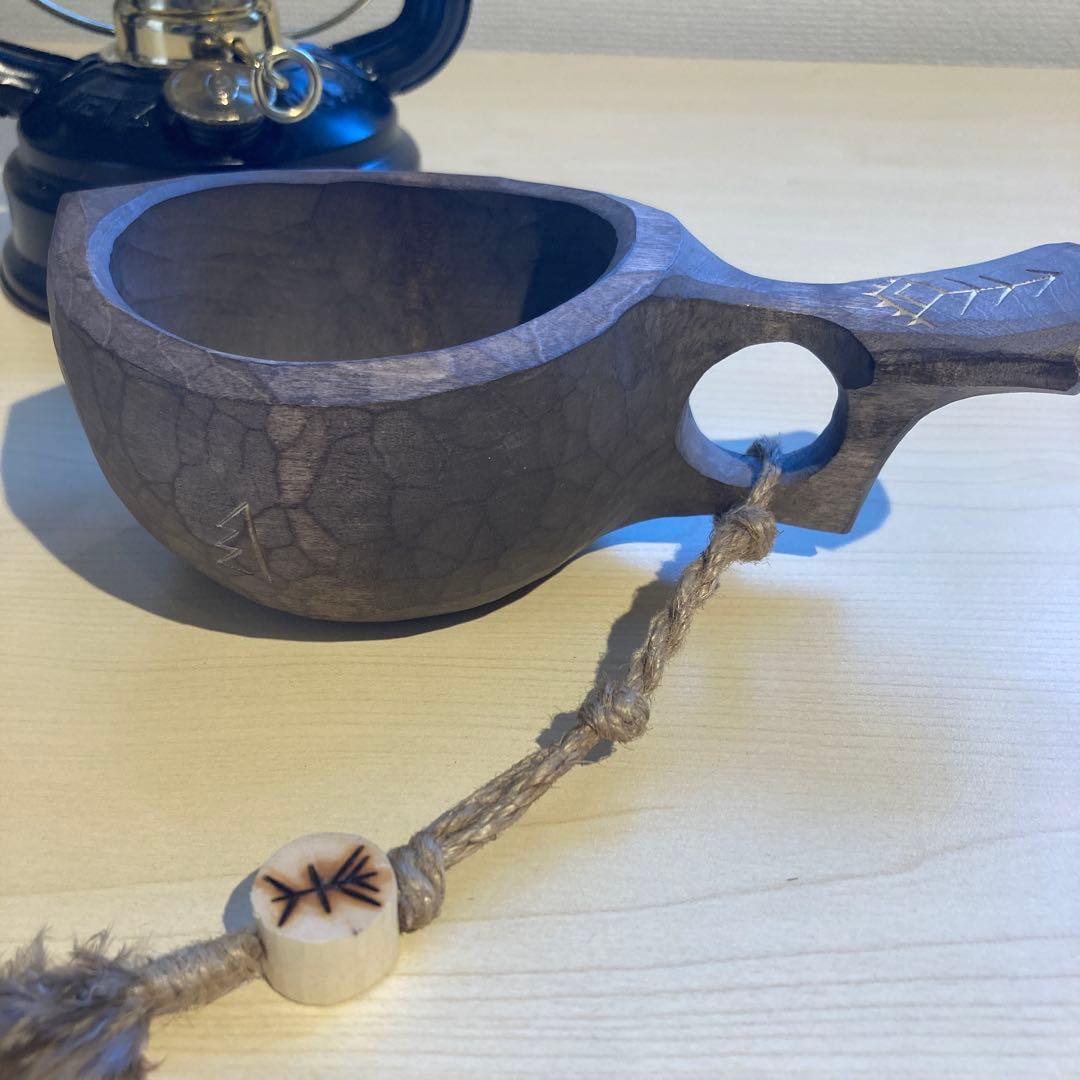 【新品】 ソウルオブシベリア　バードテール　ククサ　No.1004