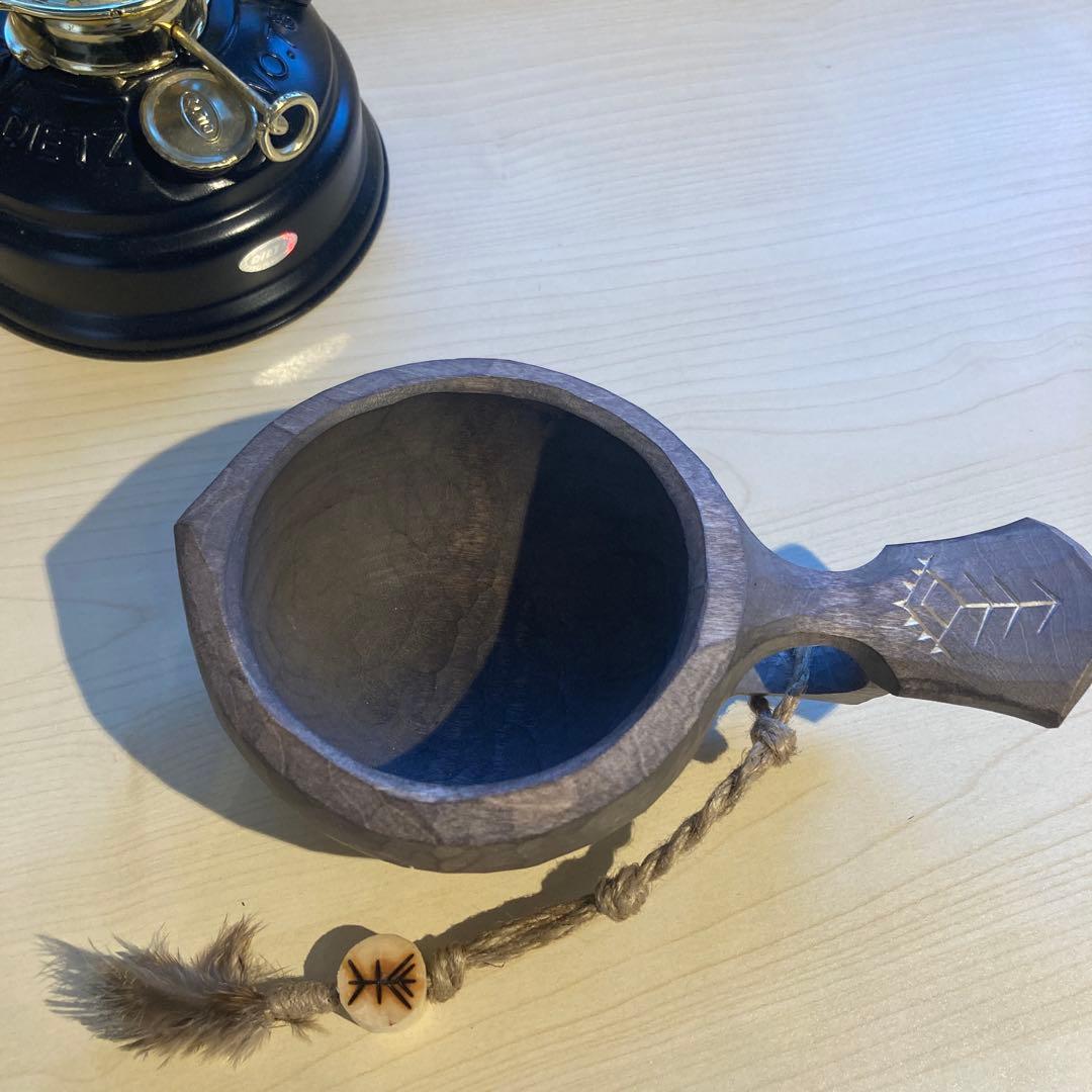 【新品】 ソウルオブシベリア　バードテール　ククサ　No.1004