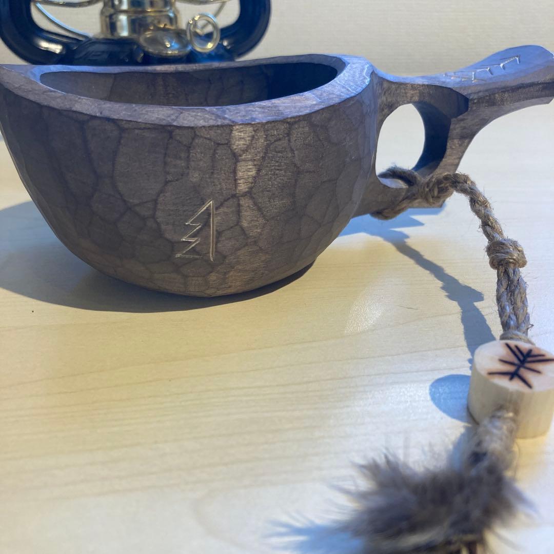 【新品】 ソウルオブシベリア　バードテール　ククサ　No.1004