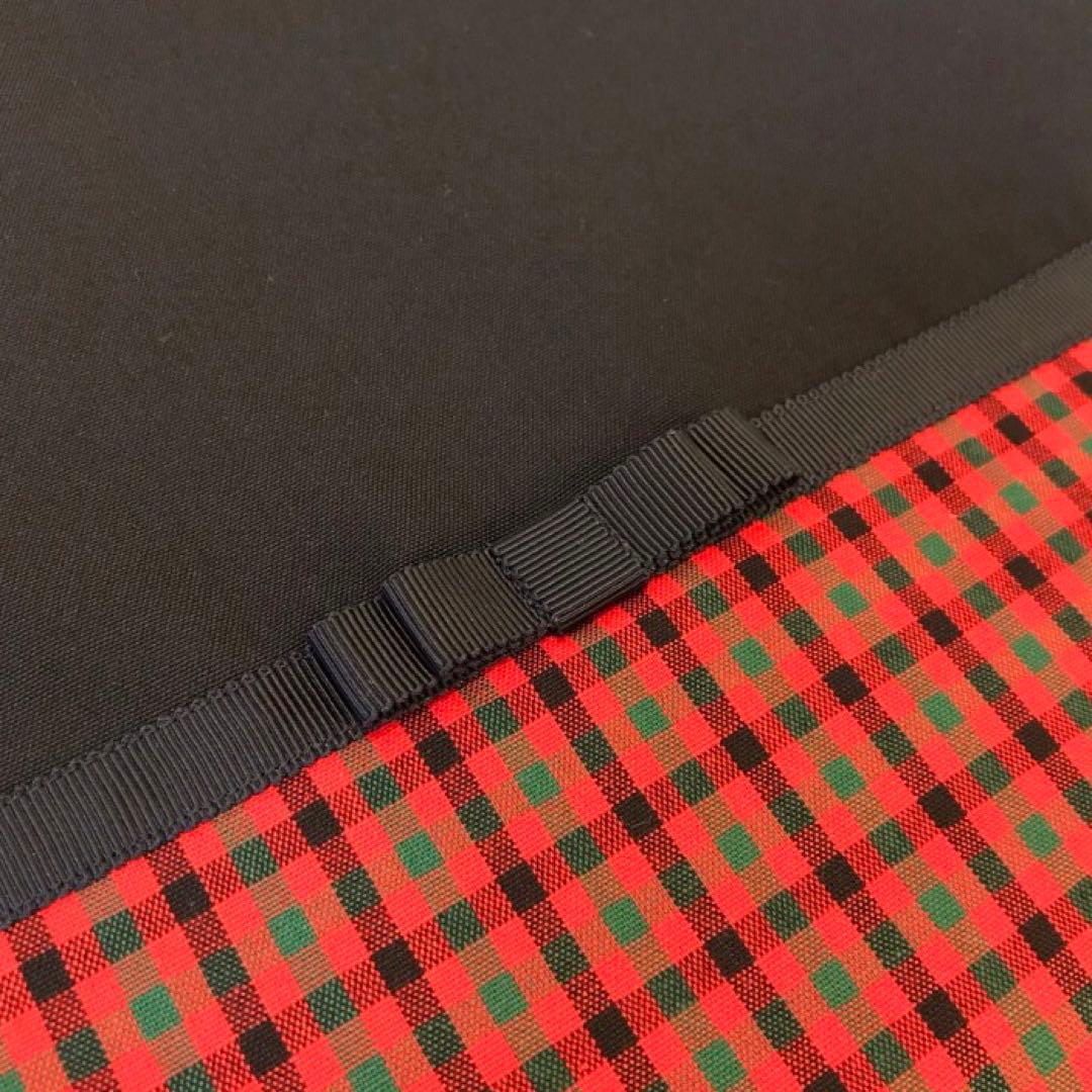 ⭐️ ファミリア風チェック　レッスンバッグ＆シューズバッグ＆体操着袋　計４点