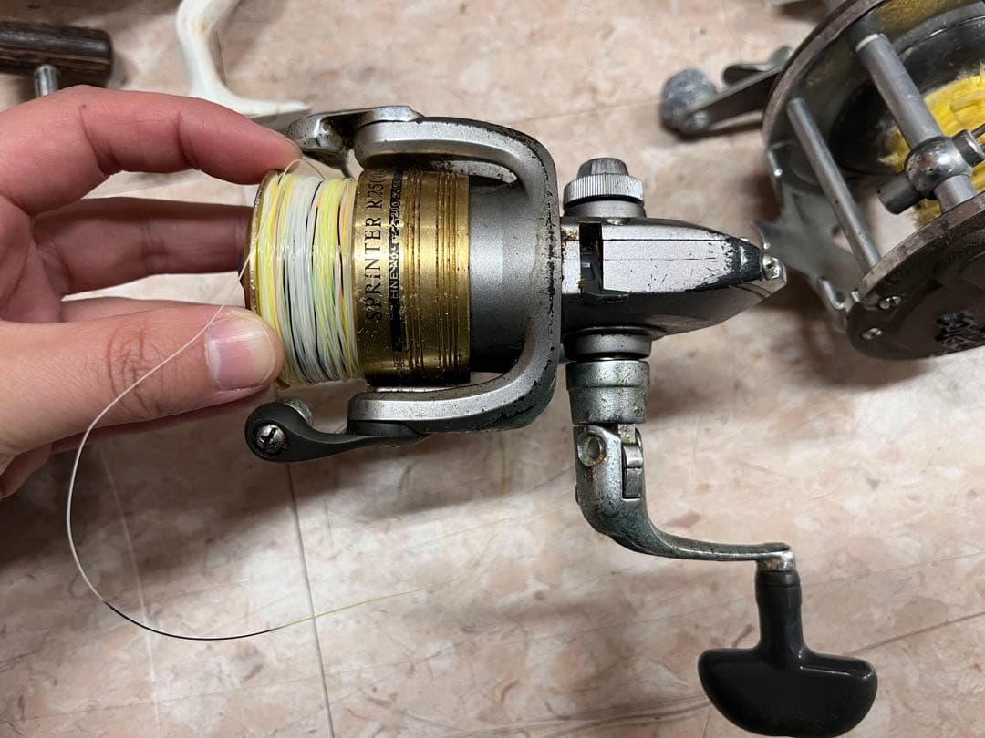 15個ジャンクリール　SHIMANO DAIWA などまとめ売り