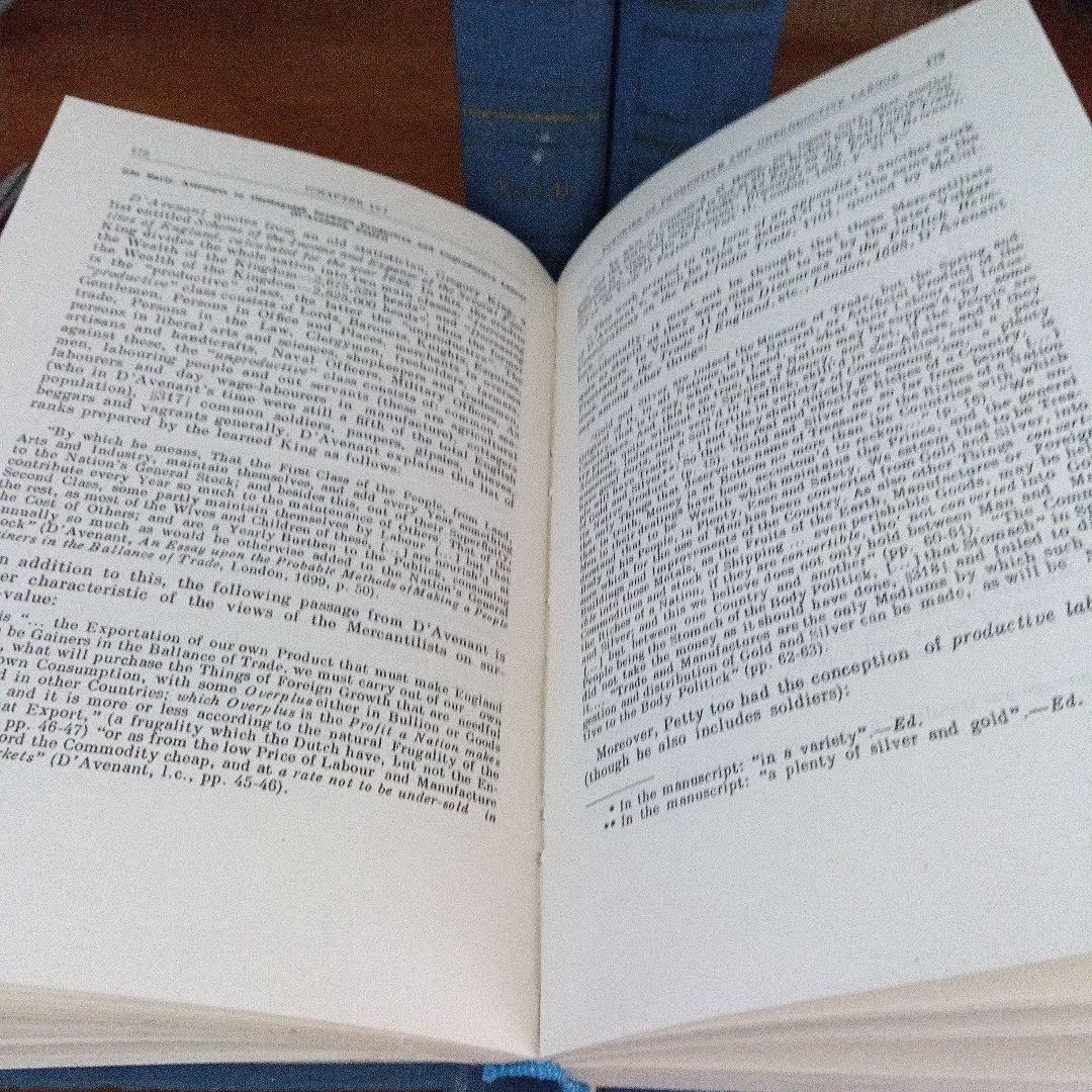 マルクス草稿〔資本論第４巻〕英語版『剰余価値理論史』〔３分冊揃〕ロンドン復刻版