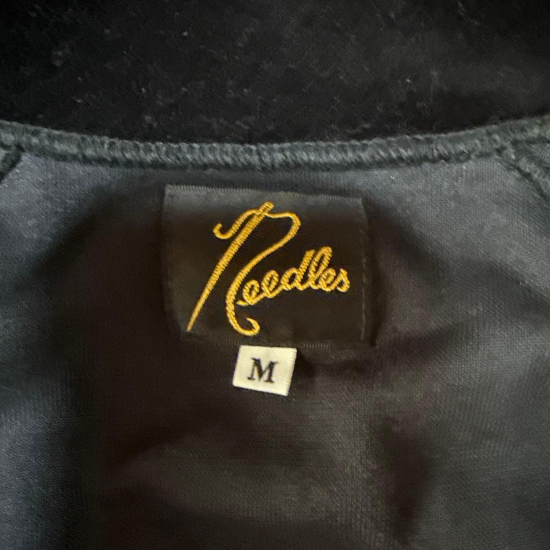needles ベロア　セットアップ　ブラック　M