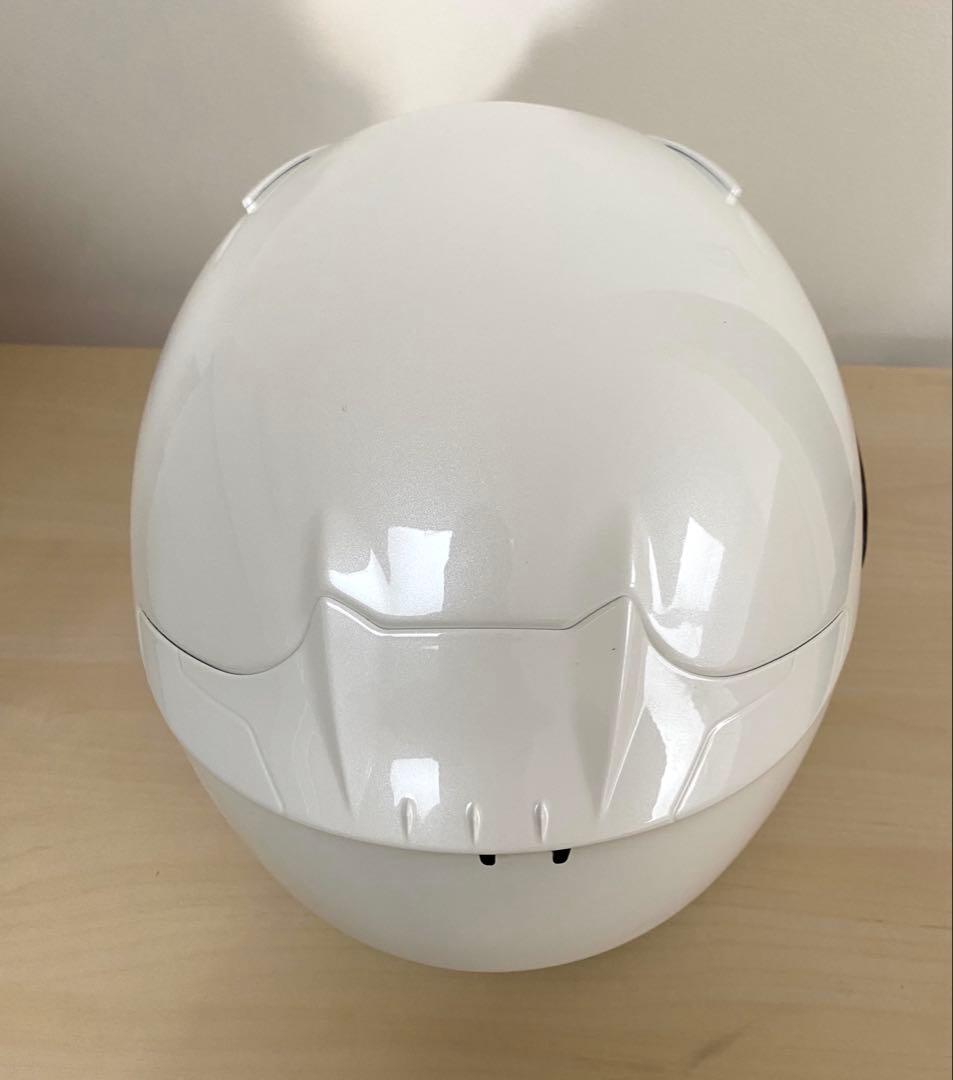 SHOEI Z-7 ホワイト※ミラーシールド・Jesimaik インカム 装着済