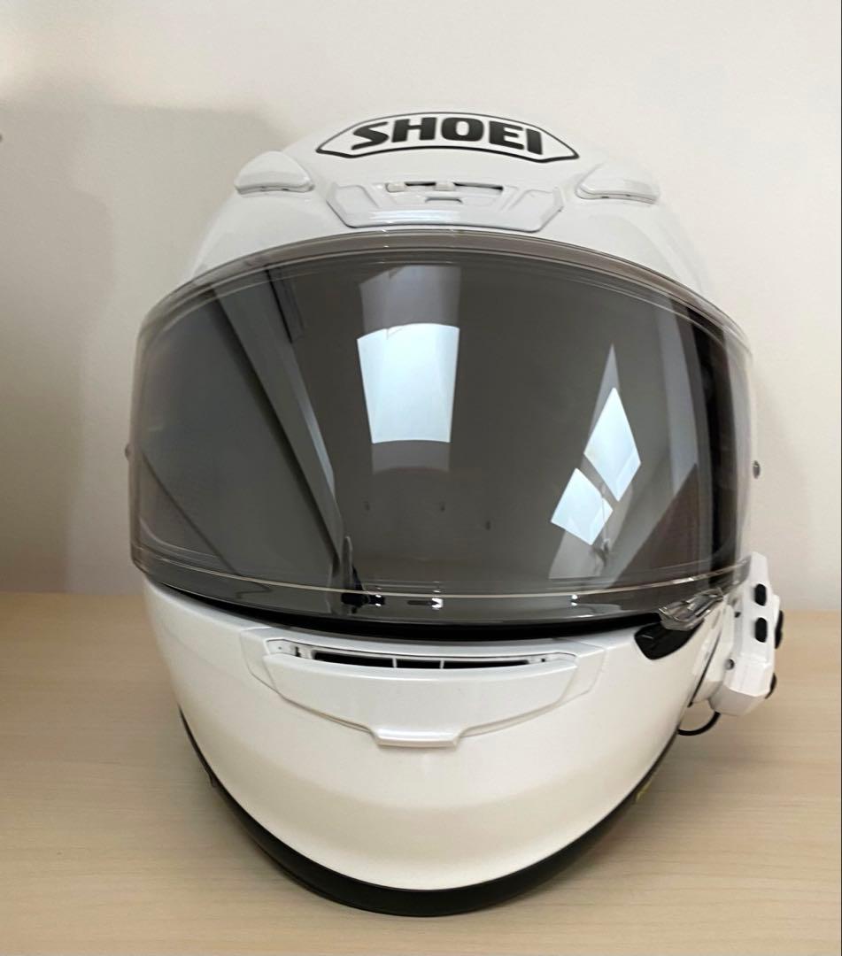 SHOEI Z-7 ホワイト※ミラーシールド・Jesimaik インカム 装着済