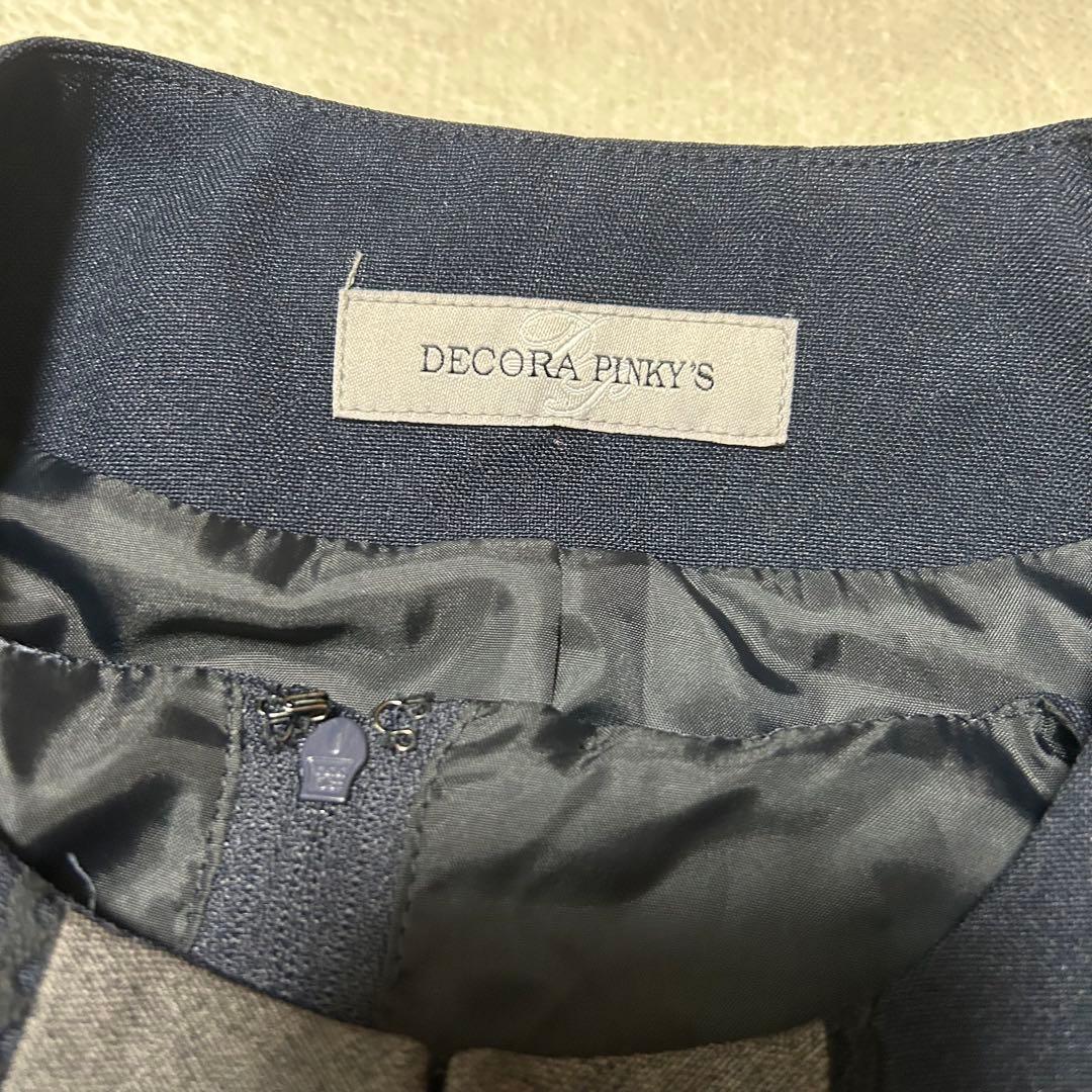 【DECORA PINKY'S】セットアップ　160 3点セット　バイカラー