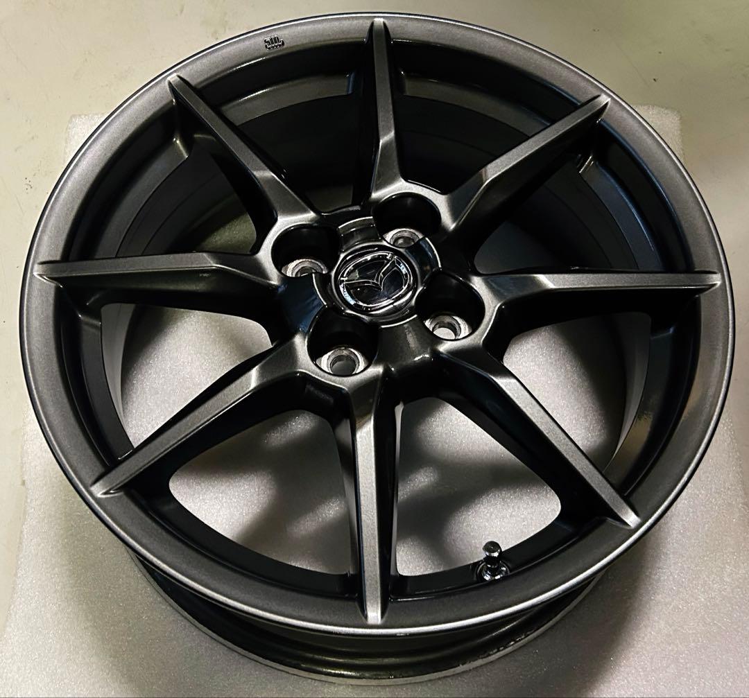 ND ロードスター 純正ホイール　4枚セット　送料込　ガンメタ