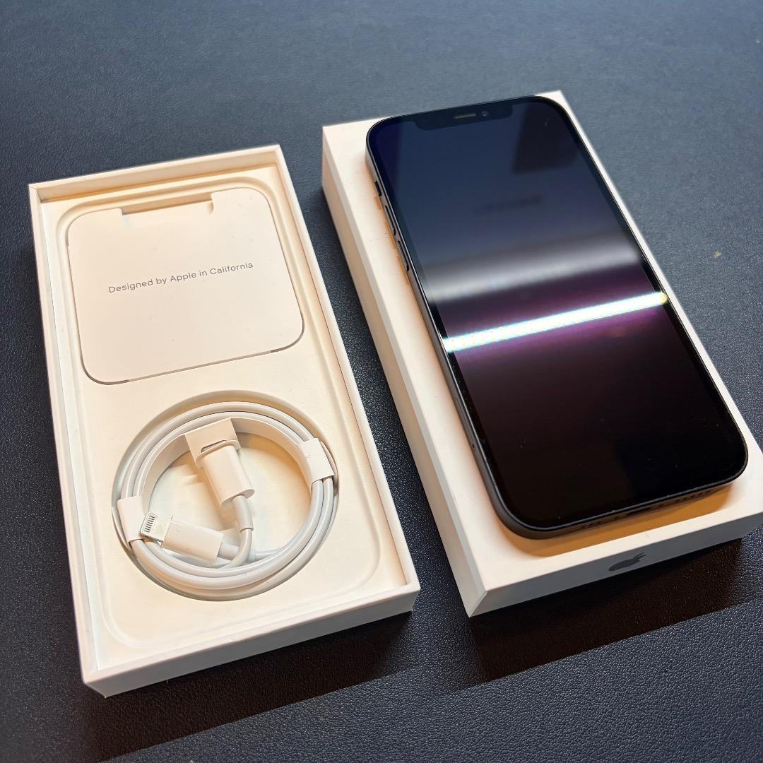 iPhone 12 64GB - ブラック（SIMフリー）[整備済製品]