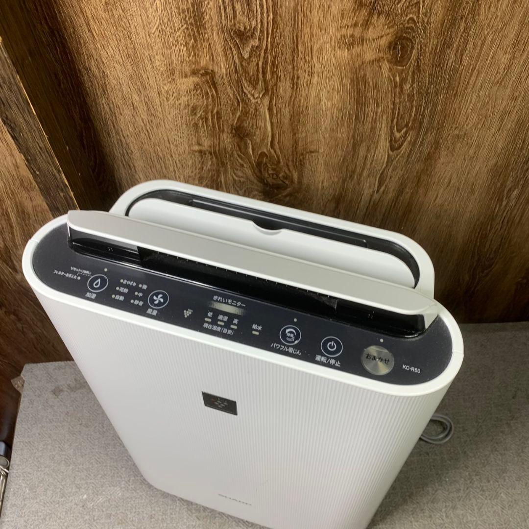 J554 シャープ SHARP 加湿 空気清浄機 KC-R50-W 23畳