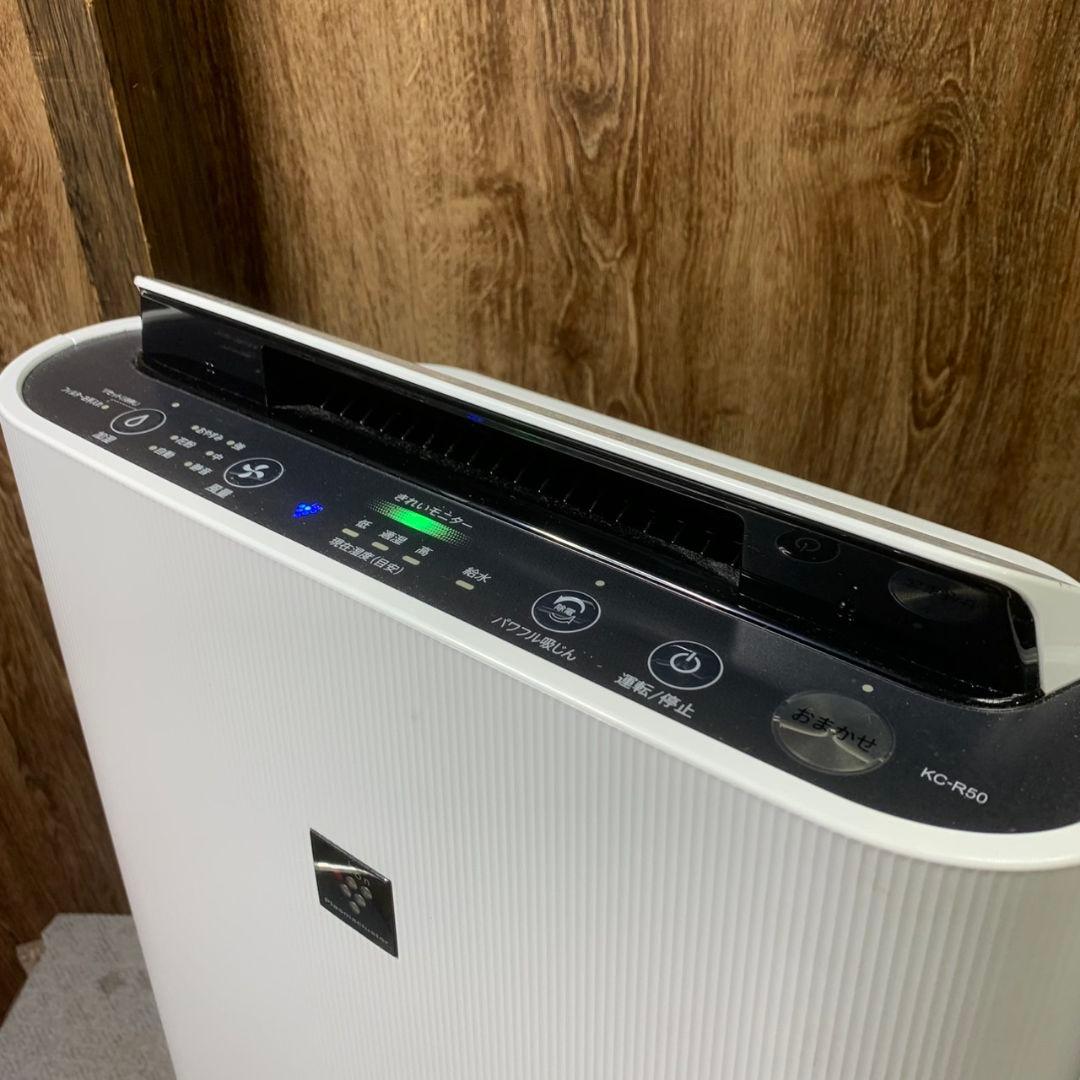 J554 シャープ SHARP 加湿 空気清浄機 KC-R50-W 23畳