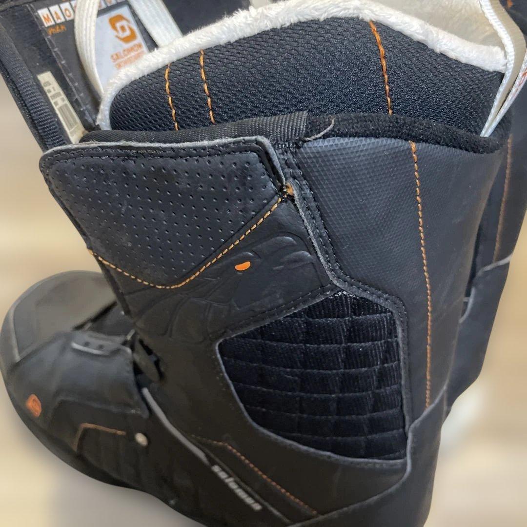 サロモン BOAシステム スノーボードブーツ 男性用 ブラック 28㌢