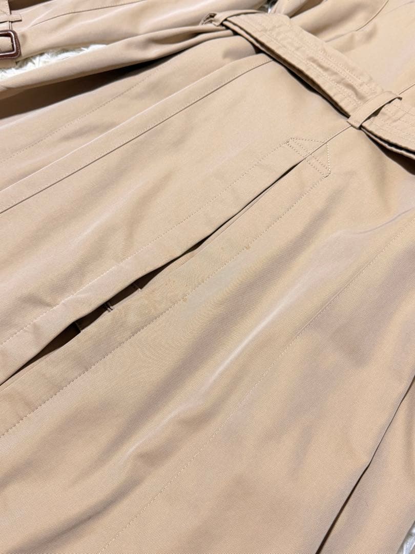 しめじさん専用　バーバリーロンドン　トレンチコート　メガチェック　ハニーベージュ