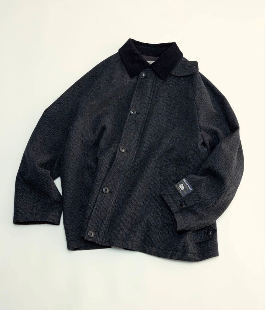 HIGH LAND WOOL ハンティング ジャケット グレー Sサイズ