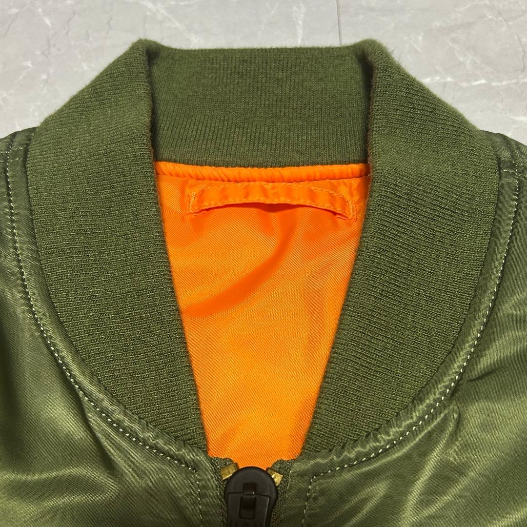 希少【ALPHA】MA-1 フライトジャケット CORE SPEC カーキ XL