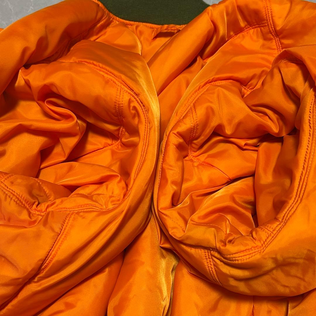 希少【ALPHA】MA-1 フライトジャケット CORE SPEC カーキ XL