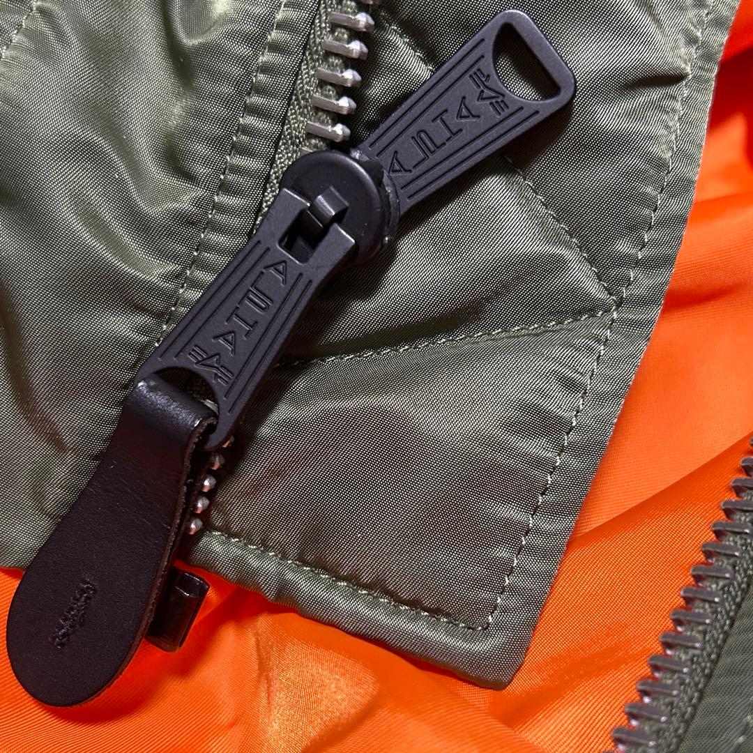 希少【ALPHA】MA-1 フライトジャケット CORE SPEC カーキ XL