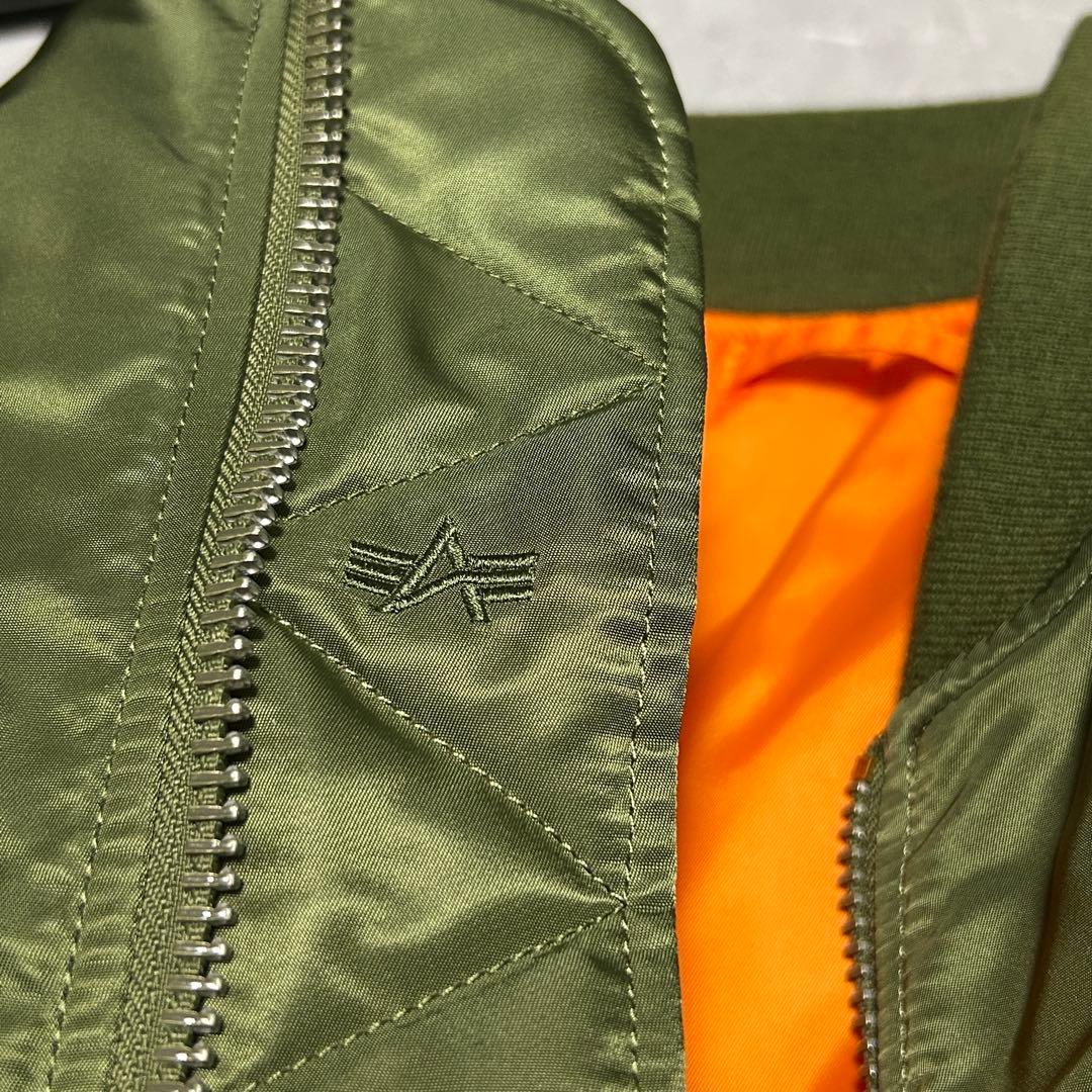 希少【ALPHA】MA-1 フライトジャケット CORE SPEC カーキ XL