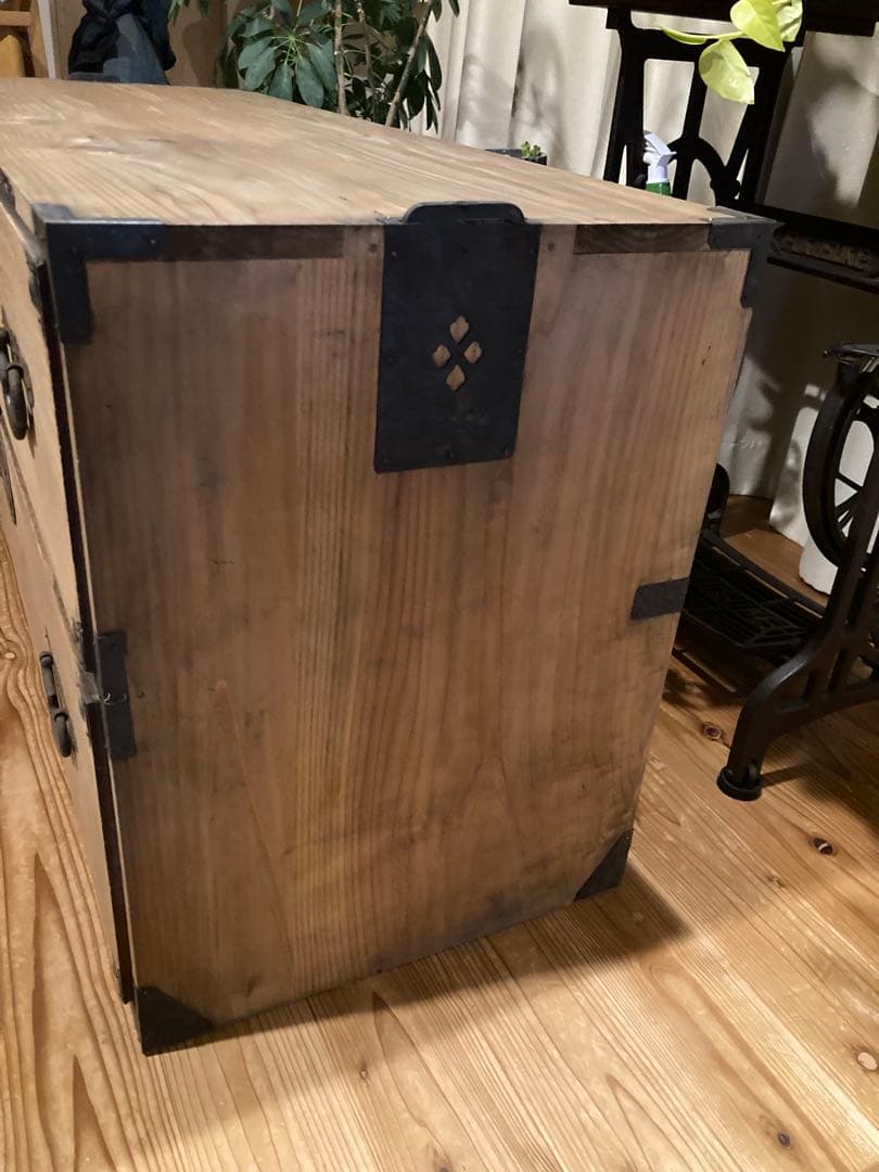 昭和レトロ　桐箪笥　時代家具　着物箪笥　②