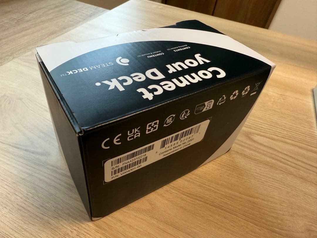 新品同様Steam Deck Dock 純正 Valve スチームデック ドック