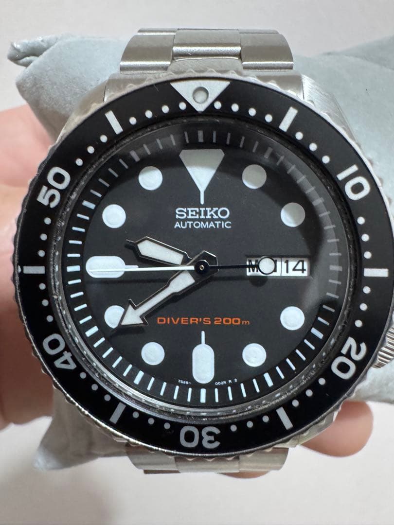 SEIKO セイコーダイバーズ　ブラックボーイ　SKX007