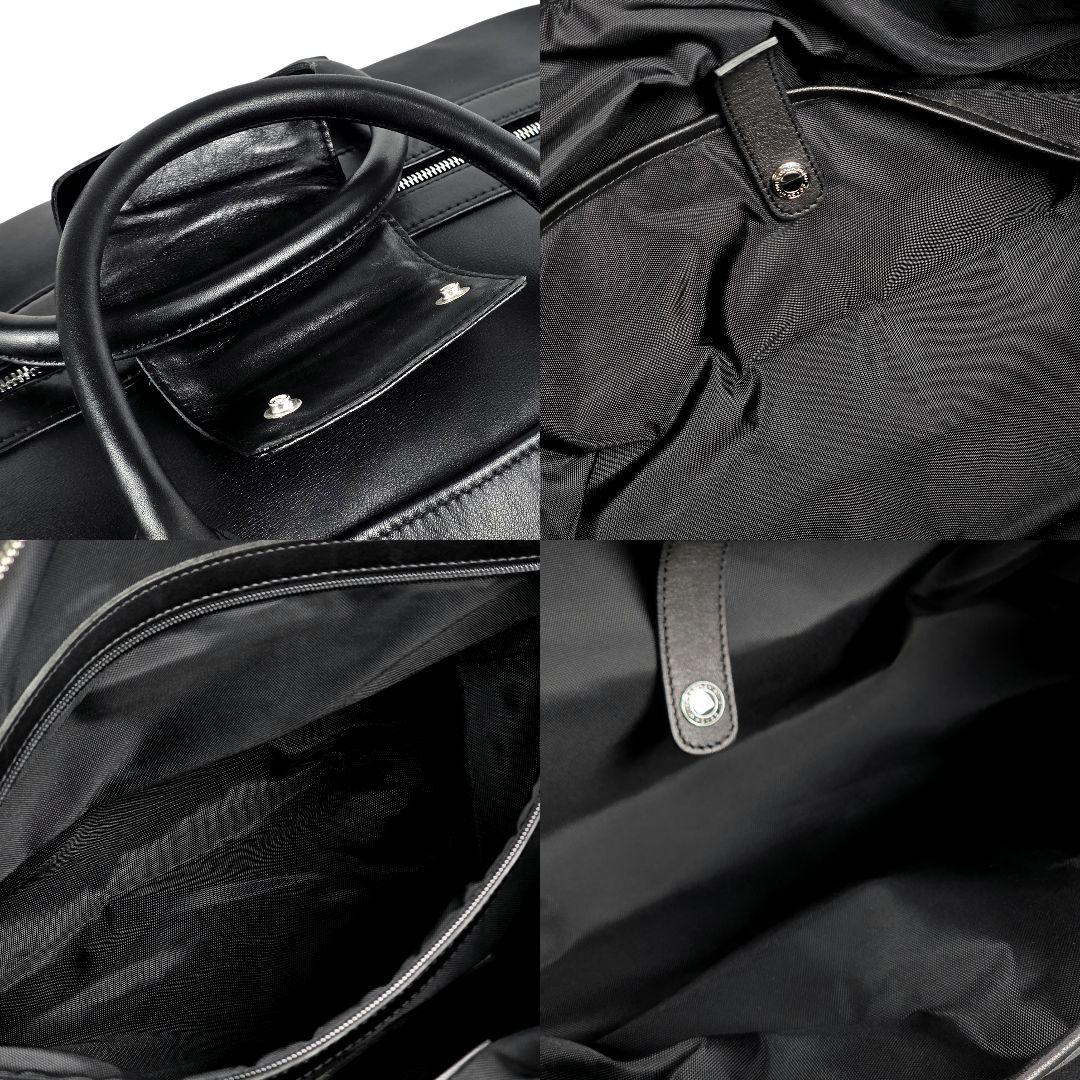 美品 コーチ COACH オールレザー ボストンバッグ トラベルバッグ ブラック