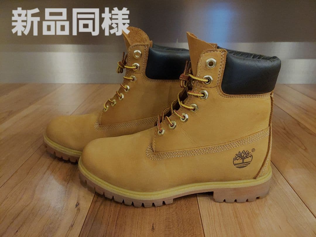 ティンバーランド Timberland6インチイエローブーツ プレミアム 7M