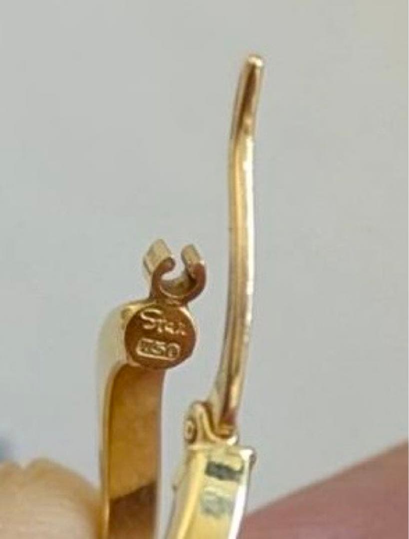 ぐりーん　片耳 18K Star Jewelry スタージュエリー