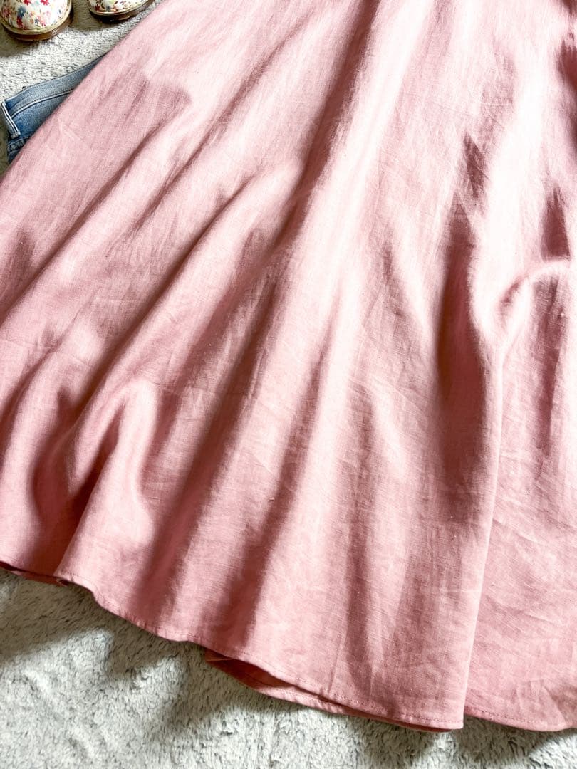 新品タグ付【JOURNAL STANDARD】 Aラインフレアワンピース ピンク