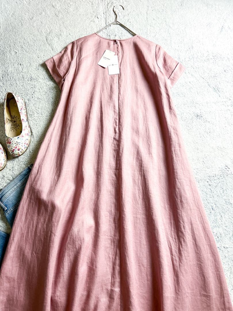 新品タグ付【JOURNAL STANDARD】 Aラインフレアワンピース ピンク